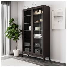 Ikea Regissor Glass Door Cabinet Brown Glass Cabinet Doors Glass Shelves Kitchen Glass Shelves Decor