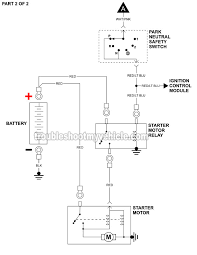 1979 ford f150 starter wiring diagram. Part 2 Starter Motor Circuit Diagram 1992 1993 Ford E150 E250 E350