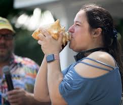 Conch Shell Blowing Contest Tested 'Pucker Power' in Key West