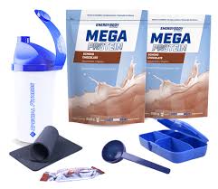 Mega protein is a delicious protein shake consisting of a mixture of milk protein (casein) and whey protein (whey). 2 X Energybody Mega Protein 80 Eiweiss 2x 500g Beutel Ebay