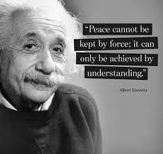 peace achieved through understanding