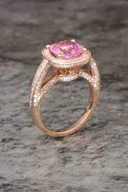 An Elegant And Stunning Cathedral Setting Lined With Paved Diamonds The Gallery Of This Halo Engag Pave Engagement Ring Engagement Rings Sterling Silver Bands