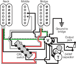 Options for north/south coil tap, series/parallel and more. View 2 Humbucker 1 Single Coil Guitar Pickup Wiring Diagram Images Swap Diagram