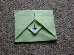 Turn Your Letter Into It S Own Envelope Envelope Lettering Letter Folding Origami Letter