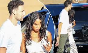 Laura Harrier And Golden State Warrior Star Klay Thompson Reunite In Malibu Despite Split Rumors Daily Mail Online
