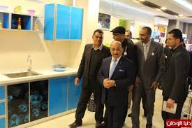 الحساينة يفتتح شركة يافال لأعمال الالمنيوم دنيا الوطن