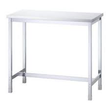 Ikea Utby Stainless Island Counter Height Table Bar Table Ikea Ikea Bar Dining Table In Kitchen