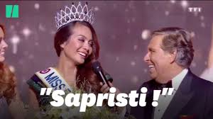Sapristi Le Premier Mot De Miss France 2019 N Est Pas Passe Inapercu Youtube