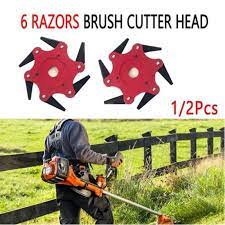 1.5 out of 5 stars, based on 2 reviews 2 ratings current price $18.75 $ 18. Buy 6 Teeth Brush Trimmer Metal Blades Trimmer Head 65mn Brush Cutter Blade Garden Grass Trimmer Head At Affordable Prices Free Shipping Real Reviews With Photos Joom