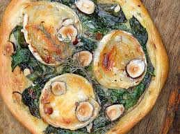 Pizza Blanche Chevre Epinards Recettes Recette Pizza Blanche Recette Pizza Chevre