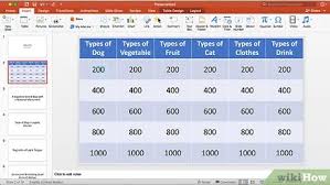Edit the title slide as needed to name your jeopardy game. How To Make A Jeopardy Game On Powerpoint With Pictures