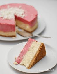 Geht auch mit tiefkühl himbeeren und schmeckt genau so gut :). Cheesecake Mit Himbeersahne Jennys Backwelt