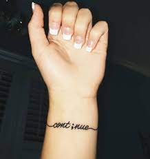 Tattoo designs on the wrist vary as there are simple designs as well as complex designs. Image Result For Word Tattoos Wrist Meaningful Wrist Tattoos One Word Tattoos Tiny Tattoos For Girls