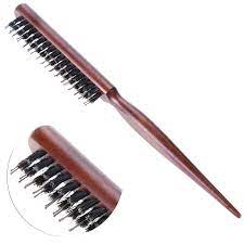 Sac Fircasi Ahsap Sapi Dogal Domuzu Kabarik Kil Tarak Kuaforluk Kuafor Araci Alay Kil Sac Fircasi Salonu Hair Tools Hair Brush Scalp Massage
