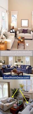 This layout does not include a loveseat. 7 Couch Placement Ideas For A Small Living Room