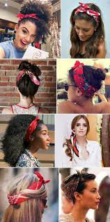 12 Maneiras De Usar Bandanas Lencos Penteados Bandanas De Cabelo Cabelo