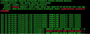 Maybe you would like to learn more about one of these? Start The Network Card Error Failed To Start Lsb Bring Up Down Networking Solution Programmer Sought