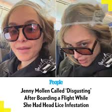 🔗: peoplem.ag/4eFDeHe Jenny Mollen is speaking out after documenting her  lice infestation while