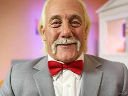 I can't tell if this one looks more like Hulk Hogan or more like Pee-Wee  Herman…🤷
