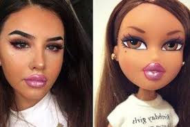 People Are Using Makeup To Turn Themselves Into Bratz Dolls Bratz Doll Makeup Makeup Inspiration Bratz Doll