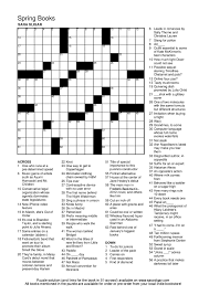 We did not find results for: Spring Books Crossword Puzzle Sara Sligar