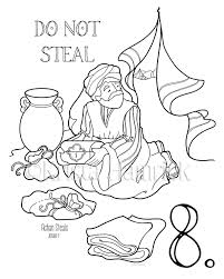 Many years ago there were coloring pages of the train 10 commandments. Image Bookmark