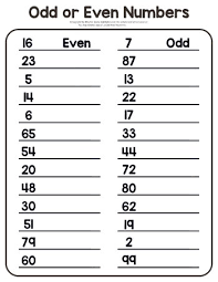 odd and even numbers worksheets itsybitsyfun com