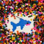 Pride Craft: PYSSLA Bead Keychains