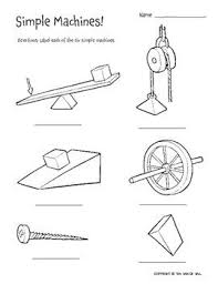 Six Simple Machines 3 Printable Worksheets Simple Machines Simple Machine Projects Simple Machines Activities