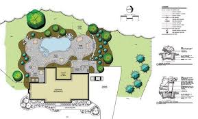 Simple Landscape Architecture Drawings With Water Features Landscape Design Drawings Landscape Architecture Drawing Landscape Design