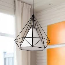 Estrada 1 Light Single Geometric Pendant In 2020 Pendant Light Light Pendant Lighting