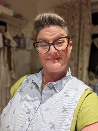 Sew 😆 I sort of drafted a garment. I love to have a slightly more tailored  look but loathe layers (I have an internal temperature of lava!!)  Discovered that such things as