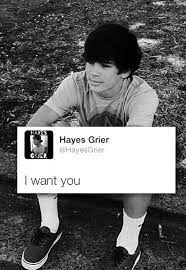 Television actor, internet celebrity, television presenter, melanie's husband. Hayes Grier Twitter Quotes Quotesgram