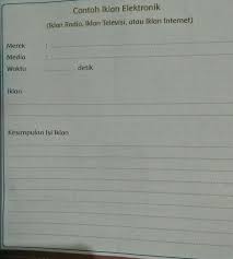 Contoh iklan elektronik merek, media, waktu detik. Contoh Iklan Elektronik Iklan Radio Iklan Televisi Atau Iklan Brainly Co Id