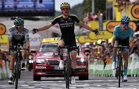 Kører sig selv i gult på næstsidste etape. Tour De France 2019 Direct Toulouse Bagneres De Bigorre