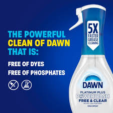 Dawn Free & Clear Powerwash Spray Pear Scent Dish Soap, 16 fl oz