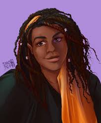 Imotep (Comms open): "A small birthday gift to myself 🥳, also I wanted to  update my display pic 😅. I am now a very tired 33 year old 😵 #art  #digitalart #drawing #illustration" — Bluesky