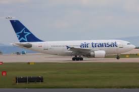 Airbus A310 300 Of Air Transat C Gtsy At Manchester Airport Air Transat Fleet Airbus