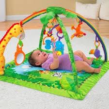 Fisher Price Rainforest Melodies Lights Deluxe Gym Infants Activity Play Mat Fisherprice Toys By Age