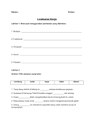 Kereta berhias itu menggunakan bunga ros dan bunga raya. Lembaran Kerja Bina Ayat Kata Adjektif Thn 5