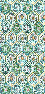 Coquita P Kaufmann Outdoor Summer Breeze Poolside Fabric Pattern Art Pattern Wallpaper Prints