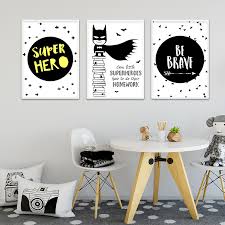 Black and white child's room might be another option, the color scheme is typically seen as boring for a child's room. Black White Nursery Quote Poster Wall Art Prints Baby Kids Bedroom Decoration Home Decor Posters Prints