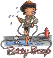 Betty Boop Firefighter Image By Crystalheartohio On Photobucket Betty Boop Betty Boop Cartoon Black Betty Boop