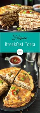 Filipino Beef Omelet Breakfast Torta All That S Jas Recipe Filipino Breakfast Breakfast Recipes Easy Breakfast Dishes