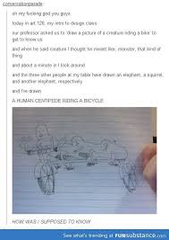 Draw A Creature Funsubstance Tumblr Funny Funny Tumblr Posts Funny Memes