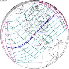 A total solar eclipse occurs when the moon's apparent diameter is larger than the sun's, blocking all direct sunlight, turning day into darkness. Solar Eclipse Of April 8 2024 Wikipedia