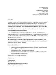 Even when a job listing does not specify that a cover letter is required, you should always submit one wi. Cover Letter Ieee Pdf