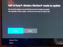 Soon as i downloaded the update yesterday the issue was back! Call Of Duty Update Is 84gb Xboxone