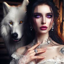 Female vampire using AI generator. The prompt asked for her to be sitting  at the bottom of a staircase, although this picture looks like she's  getting up.