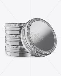 Download Four Metal Round Tin Boxes Mockup In Box Mockups On Yellow Images Object Mockups Box Mockup Tin Boxes Mockup Free Psd PSD Mockup Templates